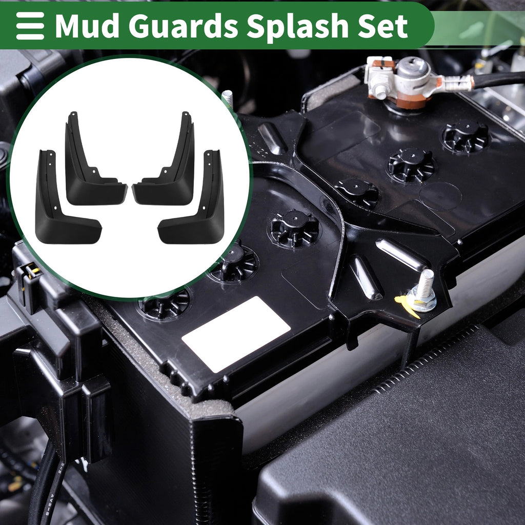 Mud Flaps Splash Guards for Buick Enclave (2021–2023) W/ Mount Accessories