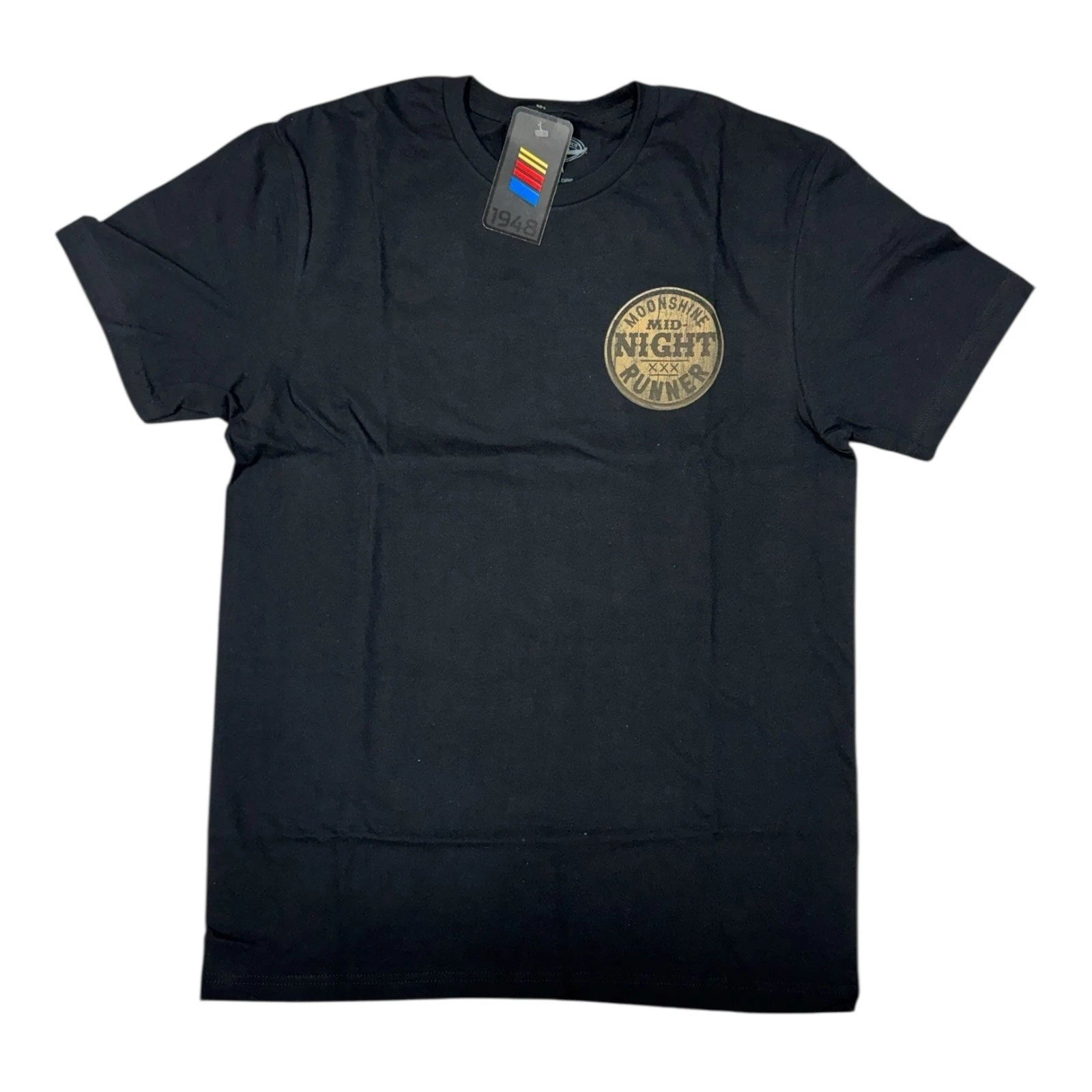 NASCAR T-Shirt Black Midnight Runner for Fans (2000–2024)