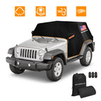 Car Cover for Jeep Truck (Waterproof, UV, Dust, Rain, Snow)
