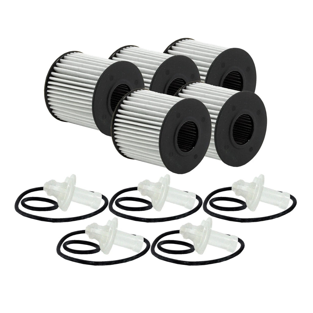 Set of 5 Wix XP Engine Oil Filters for Lexus Scion Toyota (Metal Free)