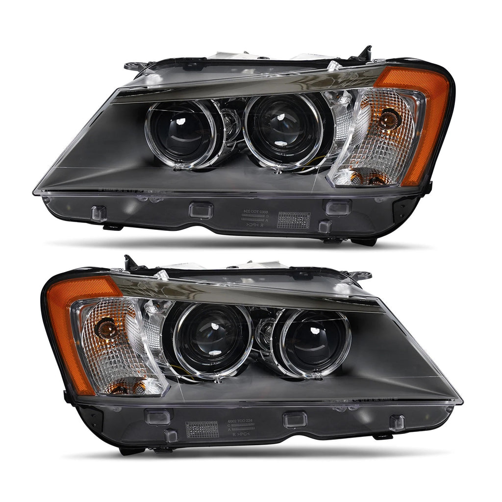 HID/Xenon Headlight Pair for BMW X3 F25 (2011–2013) W/O AFS
