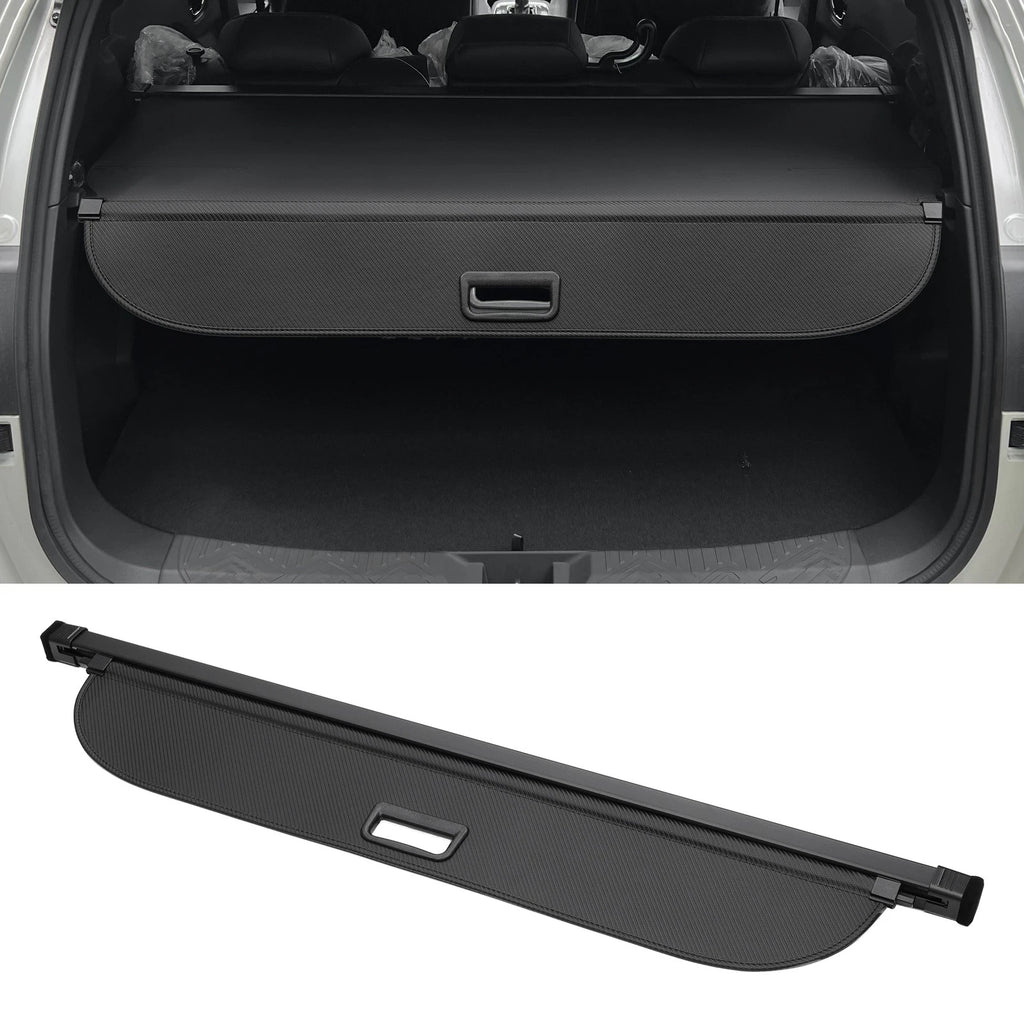 Retractable Cargo Cover for Subaru Crosstrek (2024) - Black Carbon Fiber
