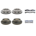 Brake Kit Disc Rotors Pads for Chevrolet Silverado HD (2019–2023)