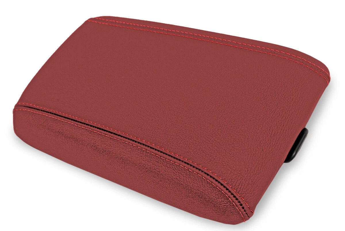 Leather Console Lid Armrest Cover for Pontiac GTO (2004–2006) Red