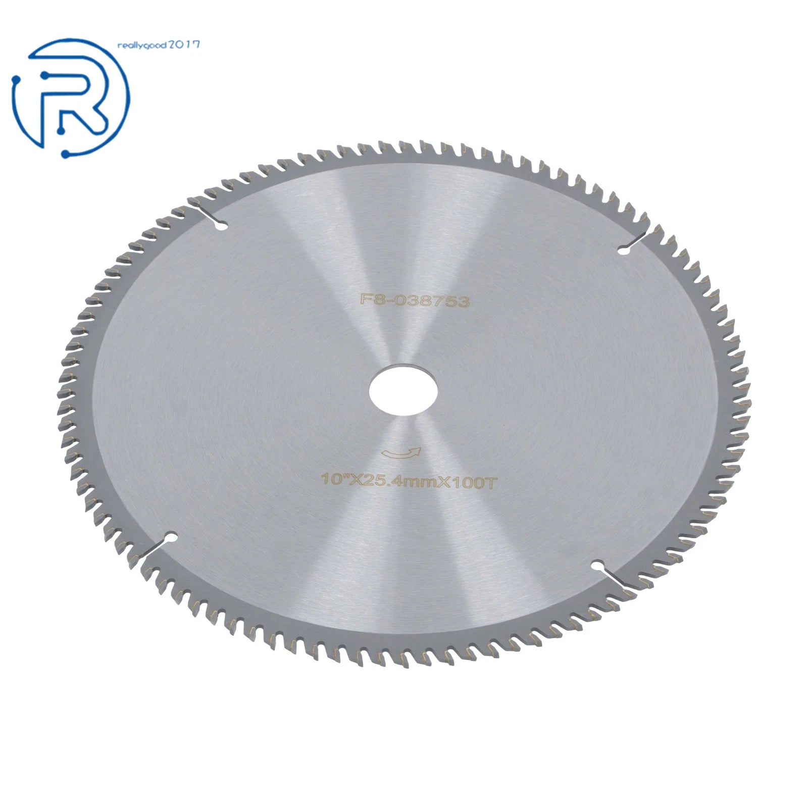 10-Inch 100 Tooth Carbide Saw Blade for Wood 