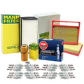 Mann Cabin Air Filter & NGK Spark Plugs Tune Up Kit for Mercedes C215 (2003–2006)