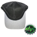 Powerstroke Trucker Hat for Ford (Richardson Gray Denim Black Mesh LG/XL)
