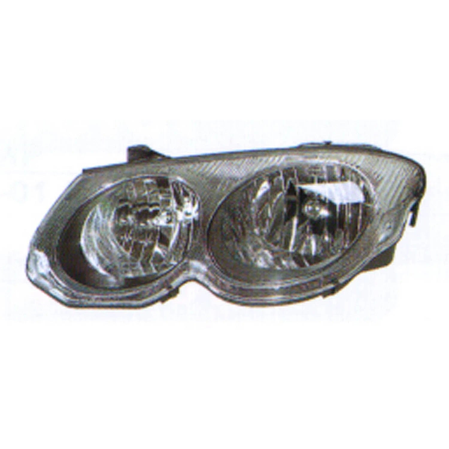 Replacement Driver Side Head Light Assembly w/o Leveling System
