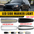2X Smoke Side Marker Signal Light for Mitsubishi Outlander (2007–2013)