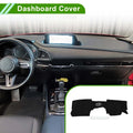 Dashboard Cover Mat for Mazda CX-30 (2020–2024) Sun Protector Pad Black