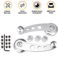Chrome Billet Aluminum Crank Handle for Hot Rod Chevy Ford Chrysler
