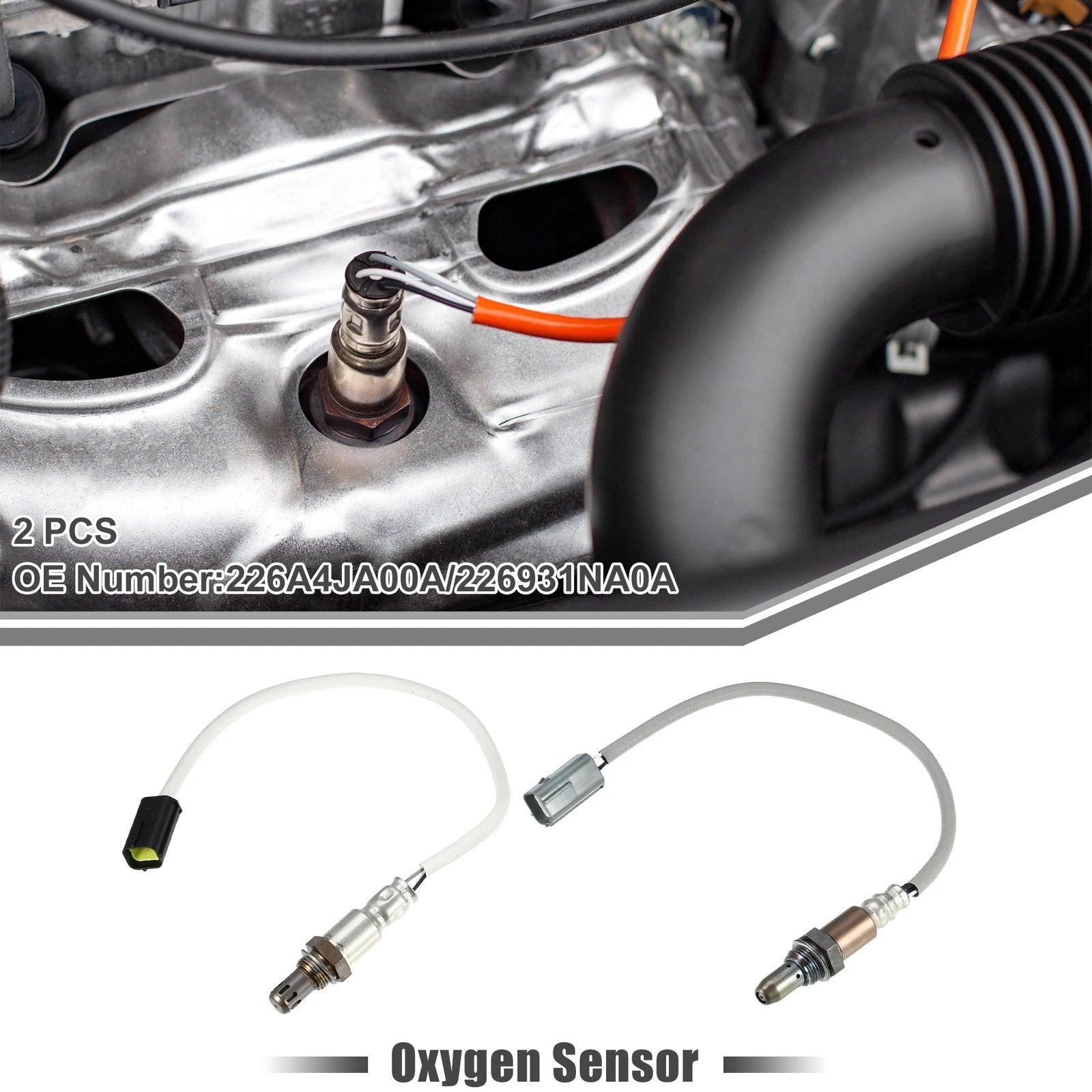 2X O2 Oxygen Sensor Upstream Downstream for Nissan Altima Rogue (2008–2013)