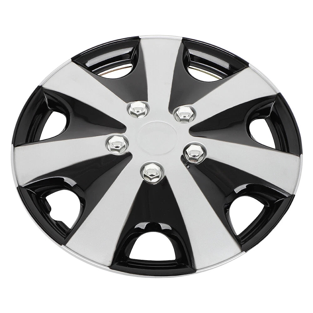 Set of 4 Wheel Covers for 15" Rims (Universal Fit)