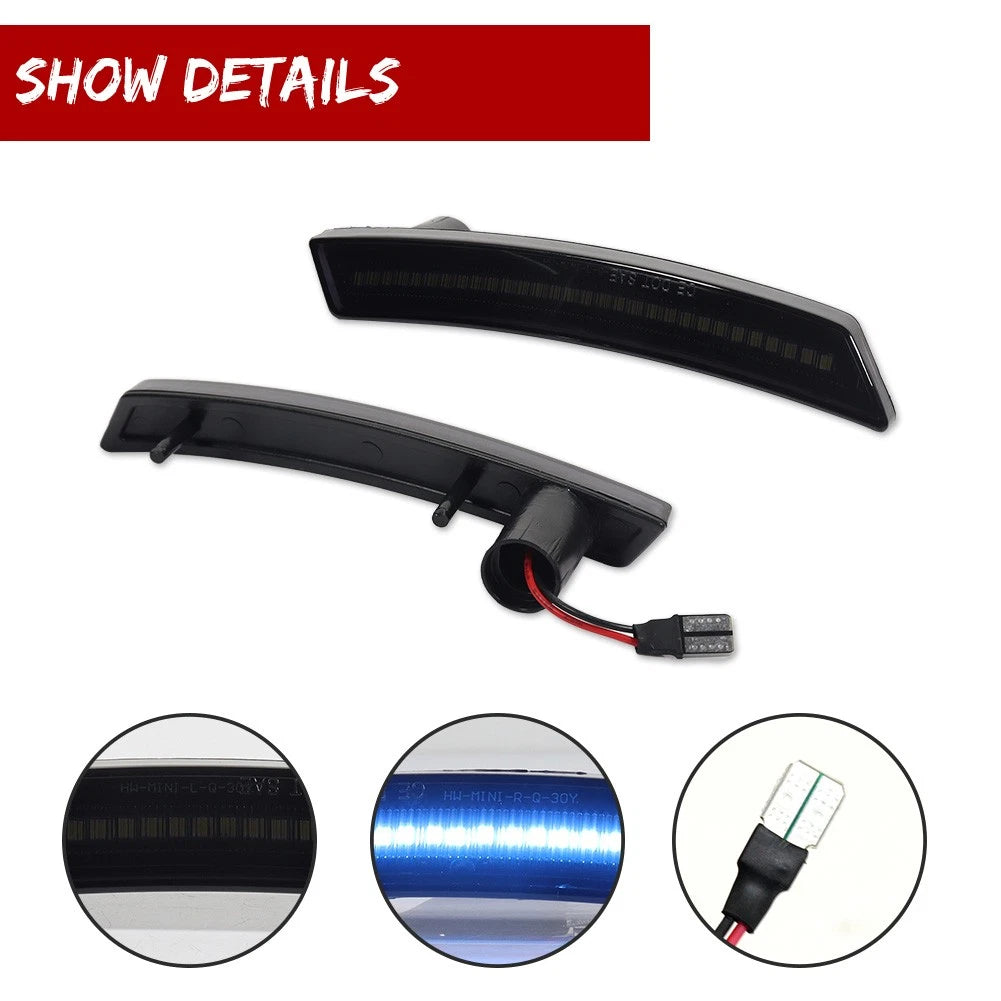Ice Blue LED Front Side Marker for MINI Cooper (2007–2019)