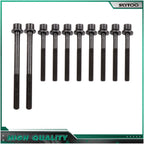 Head Bolts for Hyundai Elantra Tiburon Tucson, Kia Spectra 1.8L 2.0L (1996–2012)