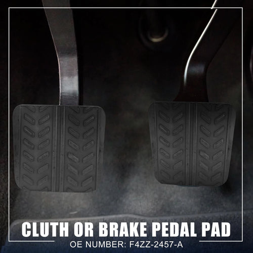 1 Pair Clutch or Brake Pedal Pad for Ford Mustang (1994–2004) F4ZZ-2457-A