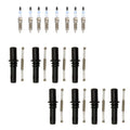 Set of 8 Double Iridium Spark Plugs & NGK Coil Boots for F-150 Mustang V8 (2015–2023)