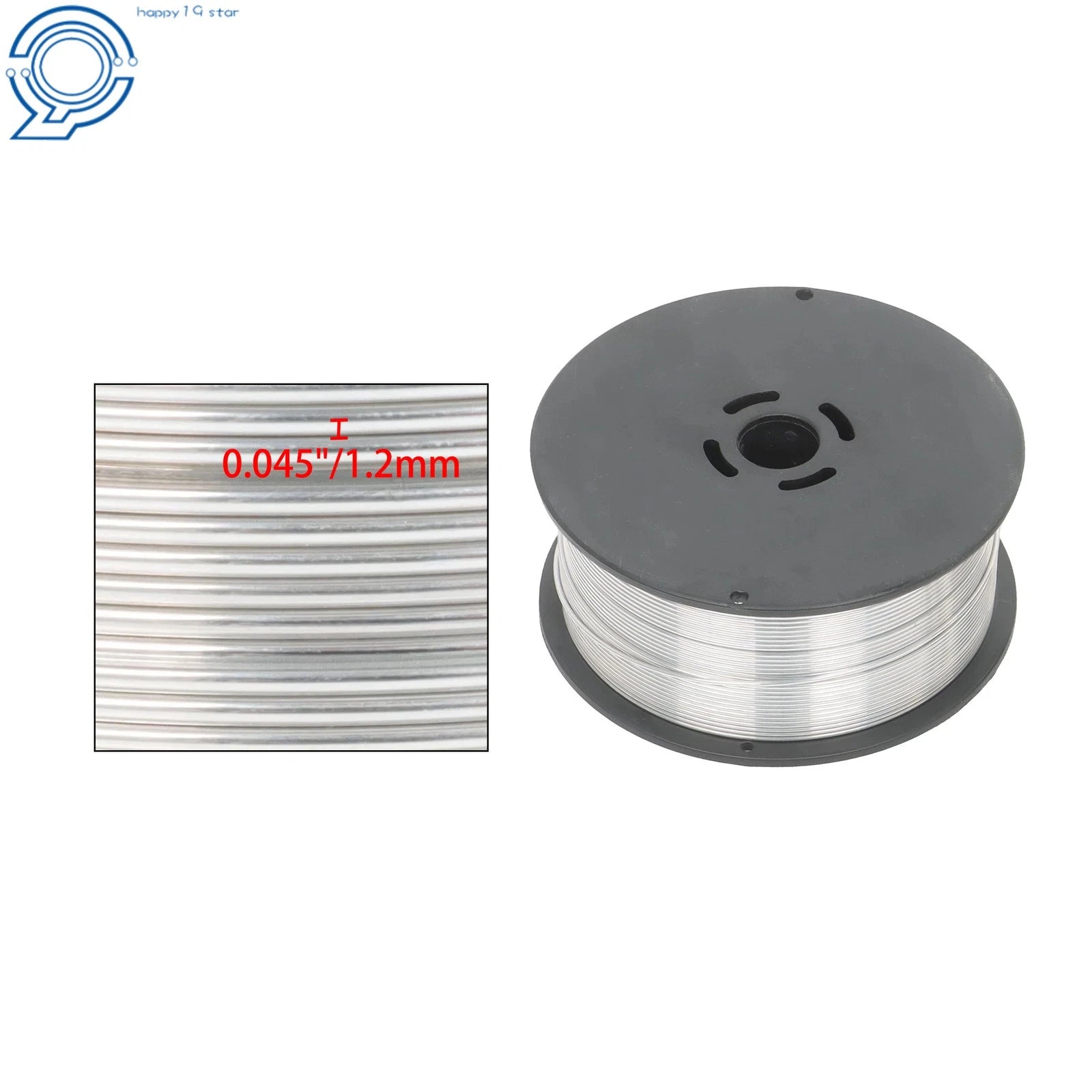 2 Pack ER4043 Aluminum MIG Welding Wire 0.045 Inch for Welding