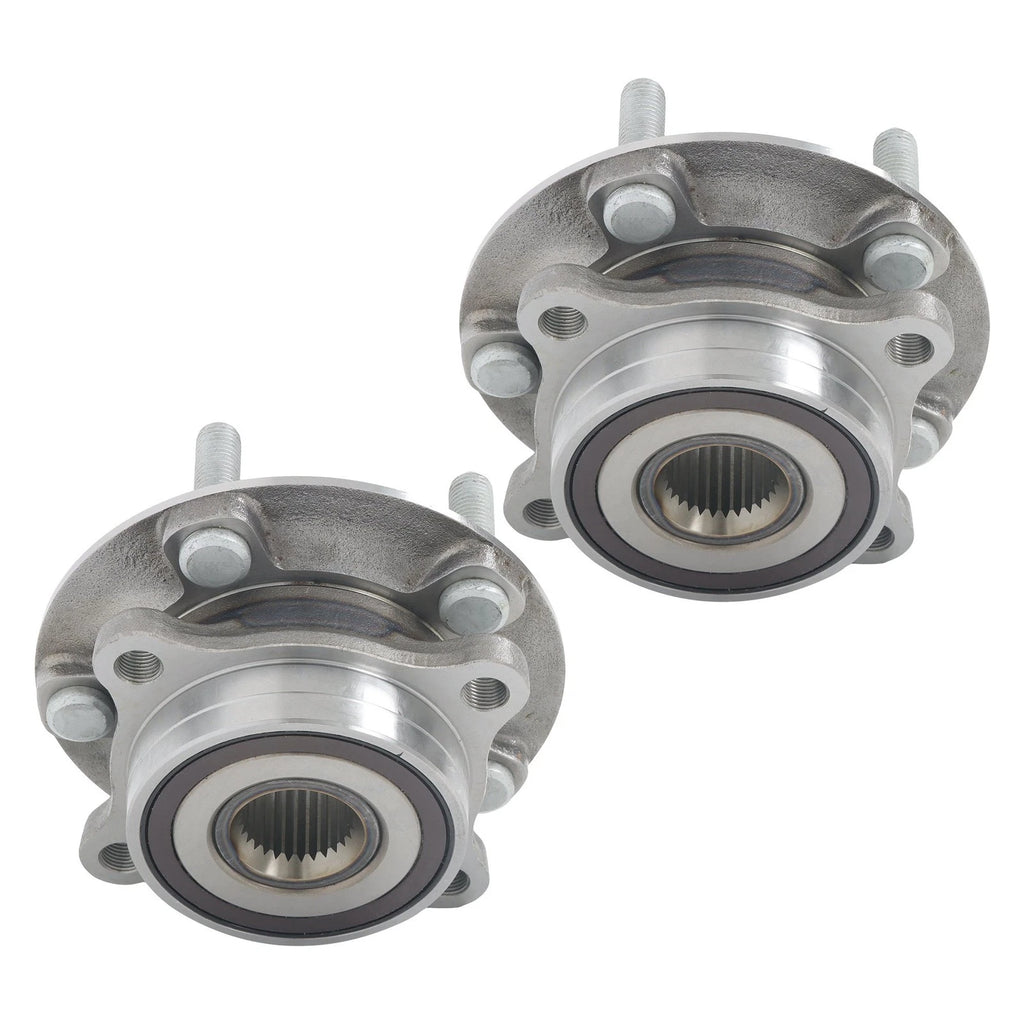 2Pcs Wheel Hub Bearings Assembly for Mitsubishi Lancer (2008–2015) AWD