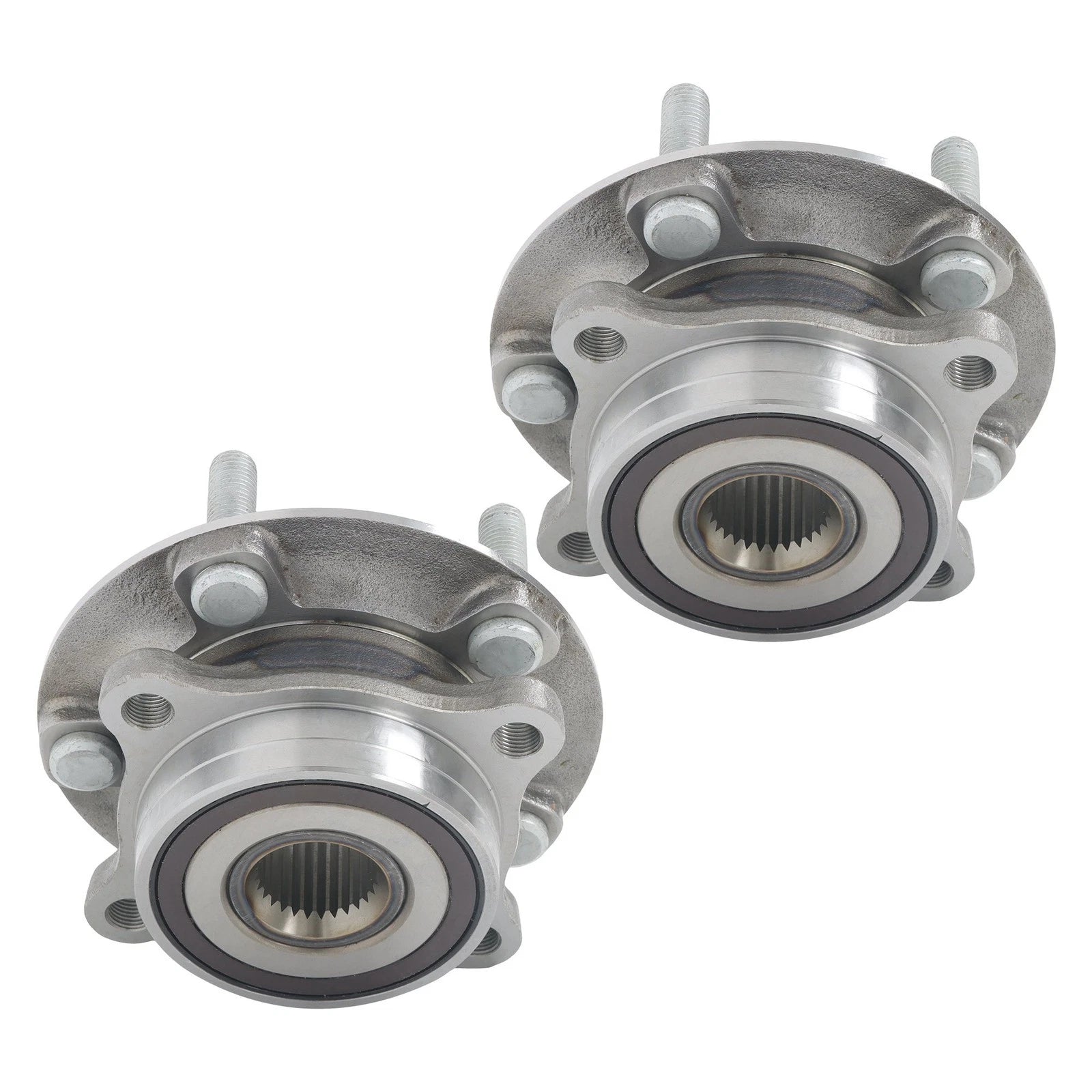 2Pcs Wheel Hub Bearings Assembly for Mitsubishi Lancer (2008–2015) AWD