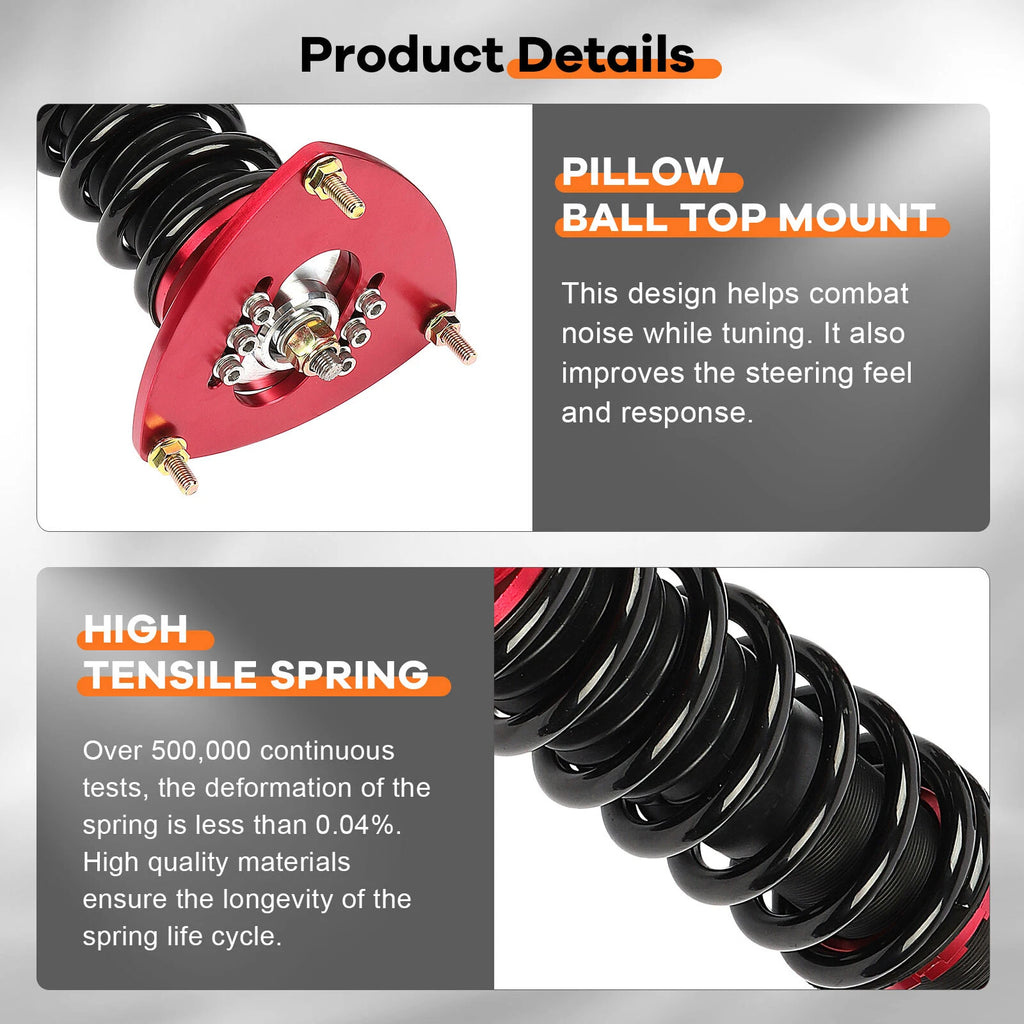Coilovers for Subaru Impreza (2008-2013) Adjustable Height Suspension Kits