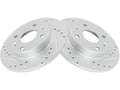 Set of 2 Rear Brake Rotors for Mazda Miata (1990–1993) CJ477NZ