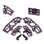 Front Floorboard & Rear Foot Pegs with Mounts for Harley Touring (1993-2023)