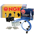 NGK DIS Ignition Coil Wires & 6 Iridium IX Spark Plugs for Ford Mercury (2000–2010)