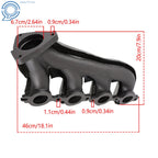 Exhaust Manifold Right for Chevrolet Trailblazer GMC Canyon (2003–2009)
