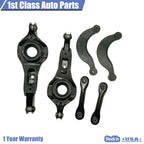 6PCS Upper Lower Control Arms for Ford Focus (2000–2011) K660012