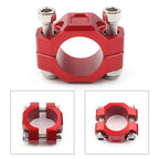 CNC Rotating Bar Clamp 22mm 7/8" for Universal Brake Clutch Perch Red