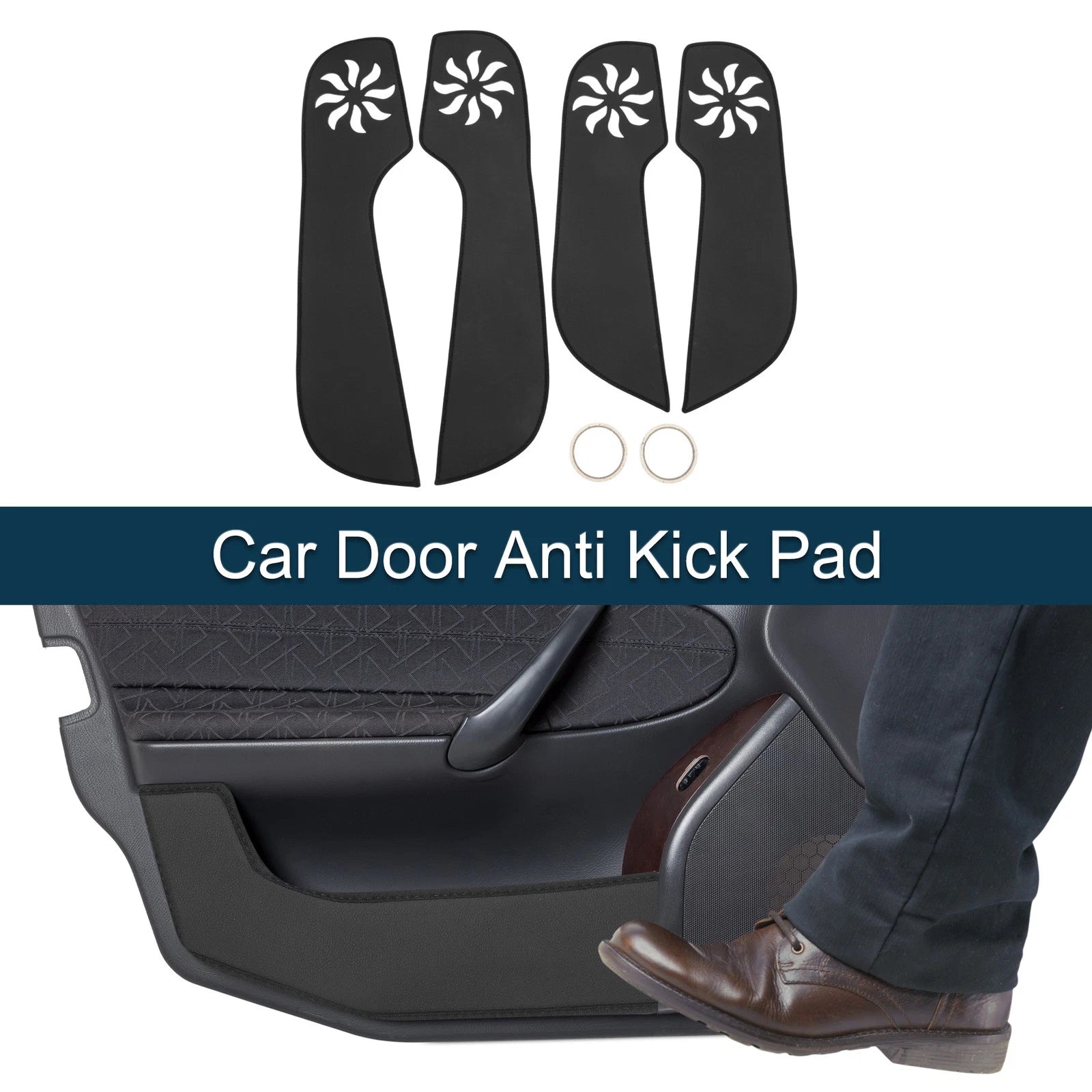 Set of 1 Car Door Anti Kick Pad Sticker Protector for Volkswagen Jetta (2013–2015)