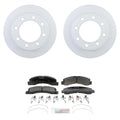 Bosch Quietcast Front Rotors & Disc Brake Pad Kit for F-250 Super Duty