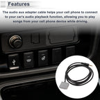 Audio Aux Adapter Cable for Honda (AUX Car)