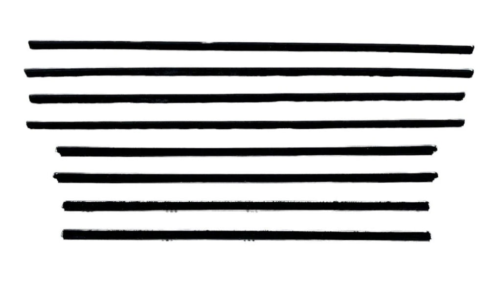 Door Window Felt Rubber Beltline Kit Replacement for 1963-1965 Ford Falcon
