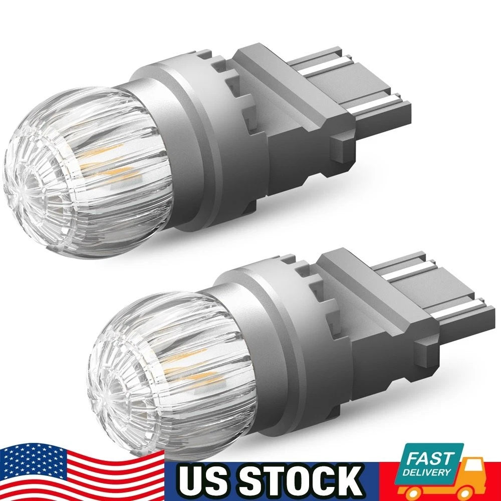LED Turn Signal Blinker Bulbs 3157 4057 4157 for