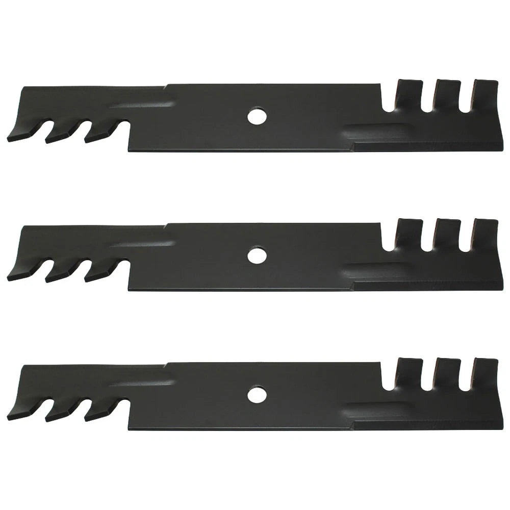 3X Toothed Mulching Blade for John Deere (Replaces AM104489)