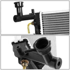 Aluminum Core Cooling Radiator for Hyundai Elantra (2007–2012) DPI 2928