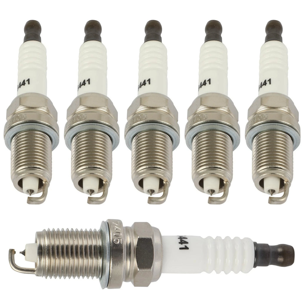 Set of 6 Iridium Spark Plugs for Dodge Ram 1500, Dakota, Acura CL, Jeep Commander