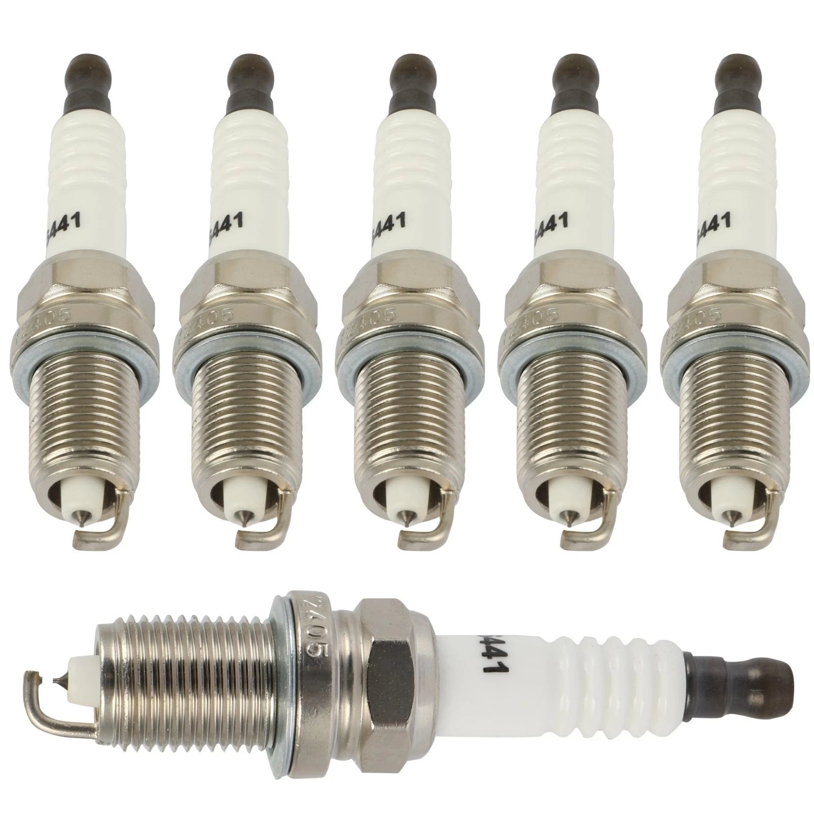 Set of 6 Iridium Spark Plugs for Dodge Ram 1500, Dakota, Acura CL, Jeep Commander