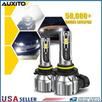 2X 9005 LED Headlight Bulbs for