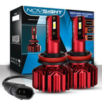 2X H11 H8 H9 LED Headlight Bulbs Kit for NOVSIGHT (Hi/Lo Beam)