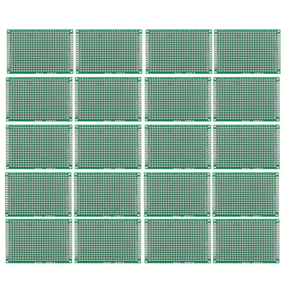 20 Pcs PCB Boards for Electronic Projects