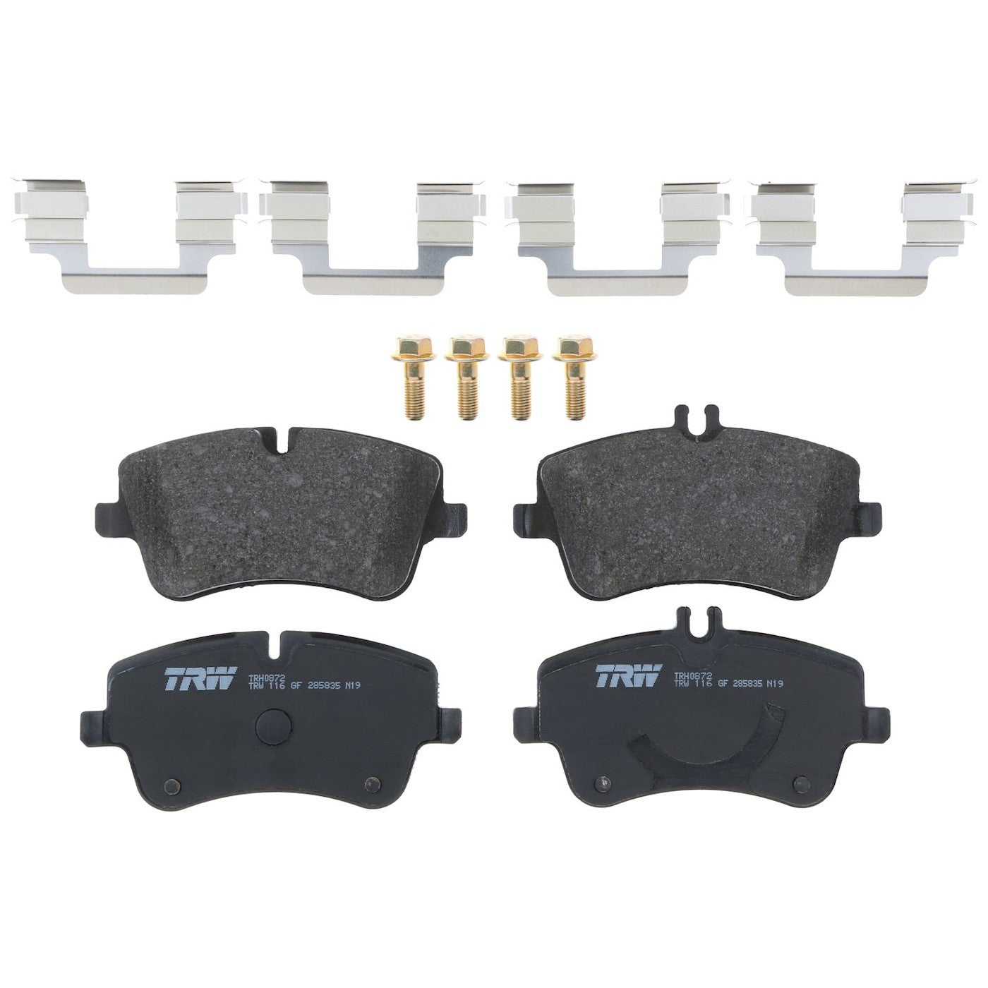Set of 2 Brake Pads for Mercedes CLK Class SLK C