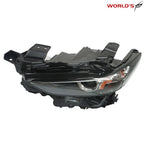 Left Headlight for Mazda 3 (2019–2021) LED Black Housing Clear Lens