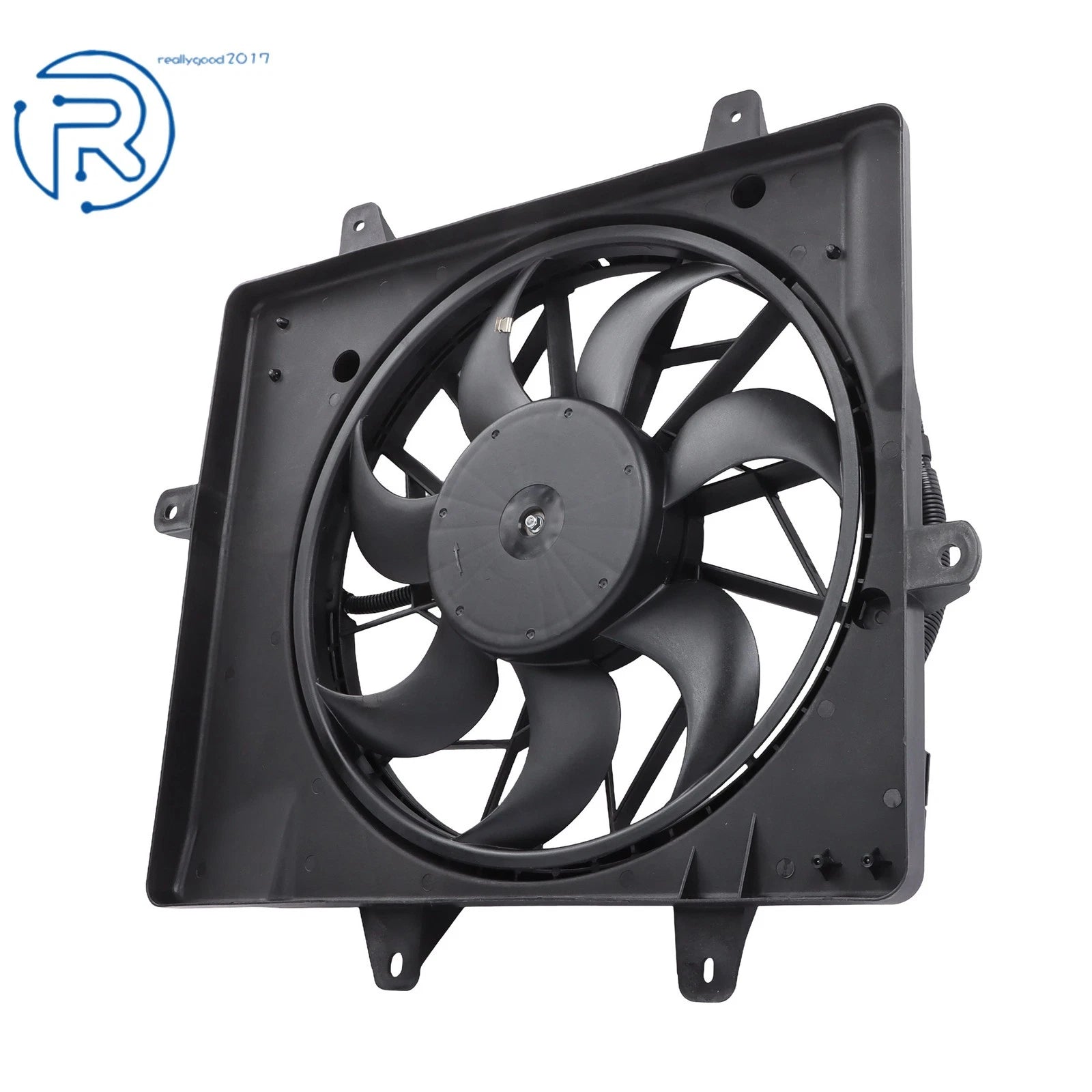 Radiator Cooling Fan Assembly with Shroud for Chrysler PT Cruiser (2006-2010)