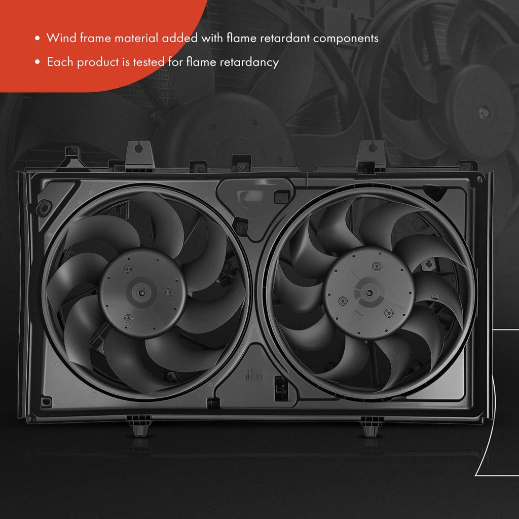 Dual Cooling Fan Assembly for Nissan Rogue (2014-2020)