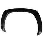 Rear Passenger Side Fender Flare Replacement Black Polypropylene for Jeep