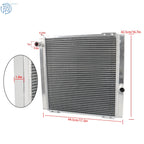 2-Row Aluminium Radiator for Can-Am Maverick X3 Max 800 1000 (2017–2020)