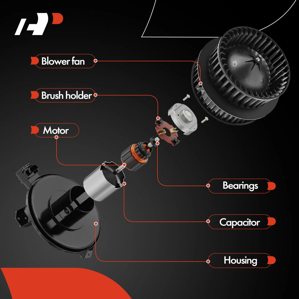 HVAC Blower Motor with Wheel Assembly for Jeep Liberty (2008–2012)